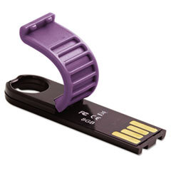 VERBATIM CORPORATION Store 'n' Go Micro Usb 2.0 Drive Plus  8gb  Violet; UNIT OF MEASURE: EA