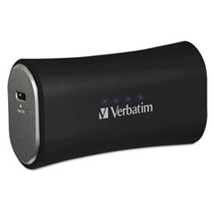 VERBATIM CORPORATION Portable Power Pack Chargers  2200 Mah  Black; UNIT OF MEASURE: EA