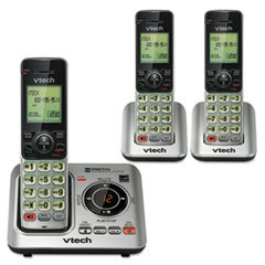 VTECH COMMUNICATIONS Cs6629-3 Cordless Digital Answering System  Base And 2 Additional Handsets; UNIT OF MEASURE: EA