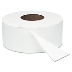 WINDSOFT White Jumbo Roll One-Ply Bath Tissue  9in Dia  2000ft  12 Rolls/carton; UNIT OF MEASURE: BX