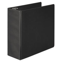 WILSON JONES CO. 383 Basic Binder  D-Ring  4in Capacity  Black; UNIT OF MEASURE: EA