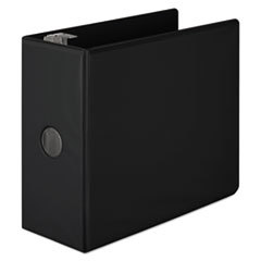 WILSON JONES CO. Basic D-Ring View Binder  11 X 8 1/2  5in Capacity  Black; UNIT OF MEASURE: EA