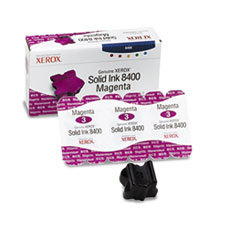XEROX CORP. 108r00606 Solid Ink Stick  1 133 Page-Yield  3/box  Magenta; UNIT OF MEASURE: BX