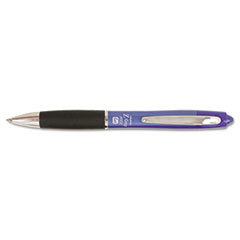 ZEBRA PEN CORP. Z-Grip Max Roller Ball Retractable Gel Pen  Blue Ink  Medium  Dozen; UNIT OF MEASURE: DZ