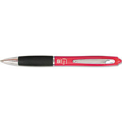 ZEBRA PEN CORP. Z-Grip Max Roller Ball Retractable Gel Pen  Red Ink  Medium  Dozen; UNIT OF MEASURE: DZ