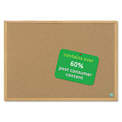 BI-SILQUE VISUAL COMMUNICATION PRODUCTS INC Earth Cork Board  36 X 48  Wood Frame; UNIT OF MEASURE: EA