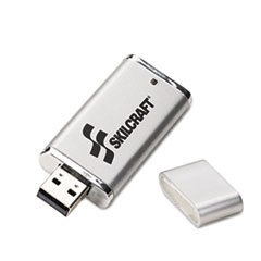 AbilityOne 7045015584988 Usb Flash Drive  Ultra Slim  16gb  Silver UNIT OF MEASURE: EA