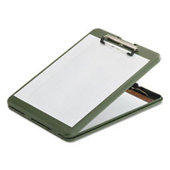 AbilityOne 7520016190302 Skilcraft Storage Clipboard; Army Green UNIT OF MEASURE: EA