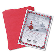 PACON CORPORATION Riverside Construction Paper  76 Lbs.  9 X 12  Holiday Red  50 Sheets/pack; UNIT OF MEASURE: PG