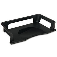 RUBBERMAID Regeneration Letter Tray  Plastic  Black; UNIT OF MEASURE: EA