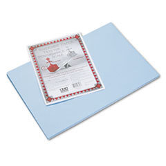 PACON CORPORATION Riverside Construction Paper  76 Lbs.  12 X 18  Light Blue  50 Sheets/pack; UNIT OF MEASURE: PG
