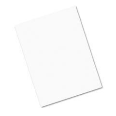 PACON CORPORATION Riverside Construction Paper  76 Lbs.  18 X 24  Bright White  50 Sheets/pack; UNIT OF MEASURE: PG