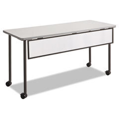 SAFCO PRODUCTS Impromptu Modesty Panel  Polycarbonate/steel  54w X 1d X 9h  Black; UNIT OF MEASURE: EA
