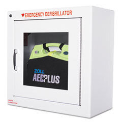 ZOLL MEDICAL CORP Aed Wall Cabinet  17w X 9 1/2d X 17h  White; UNIT OF MEASURE: EA