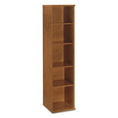 BUSH INDUSTRIES BOOKCASE,OPEN SINGLE,NTCH, UNIT OF MEASURE: EA