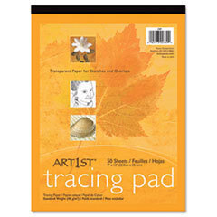 PACON CORPORATION Art1st Parchment Tracing Paper  9 X 12  White  50 Sheets; UNIT OF MEASURE: PD