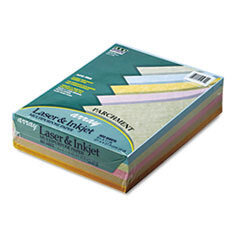 PACON CORPORATION Array Colored Bond Paper  24lb  8-1/2 X 11  Assorted Parchment  500 Sheets/ream; UNIT OF MEASURE: RM