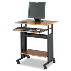 SAFCO PRODUCTS WORKSTATION,ADJ 28",CY/BK, UNIT OF MEASURE: EA