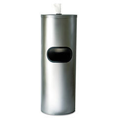 2XL CORPORATION  INC. Stainless Stand Waste Receptacle  Cylindrical  5gal  Stainless Steel; UNIT OF MEASURE: EA
