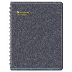 AT-A-GLANCE Undated Class Record Book  10 7/8 X 8 1/4  Black; UNIT OF MEASURE: EA