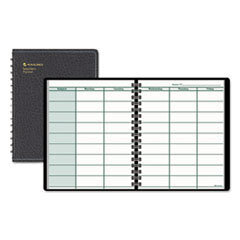 AT-A-GLANCE Undated Teachers&#39; Planner  10 7/8 X 8 1/4  Black; UNIT OF MEASURE: EA