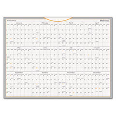 AT-A-GLANCE Wallmates Self-Adhesive Dry Erase Yearly Calendar  24 X 18  2015; UNIT OF MEASURE: EA