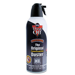 FALCON SAFETY Disposable Compressed Gas Duster  12 Oz Can; UNIT OF MEASURE: EA