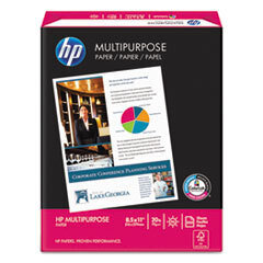HEWLETT PACKARD COMPANY Multipurpose Paper  96 Brightness  20 Lb  8 1/2 X 11  White  500 Sheets/ream; UNIT OF MEASURE: RM