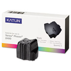 KATUN CORPORATION Kat38707 Phaser 8400 Compatible  108r00604 Solid Ink  3400 Yld  3/box  Black; UNIT OF MEASURE: BX