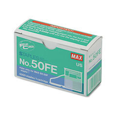 MAX USA CORP. Staple Cartridge For Eh-50f Flat-Clinch Electric Stapler  5 000/box; UNIT OF MEASURE: BX