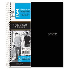 MEAD PRODUCTS Wirebound Notebook  College Rule  3 Subject 150 Sheets; UNIT OF MEASURE: EA