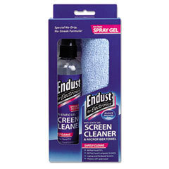 NORAZZA  INC. Lcd/plasma Cleaning Gel Spray  6oz  Pump Spray W/microfiber Cloth; UNIT OF MEASURE: PG