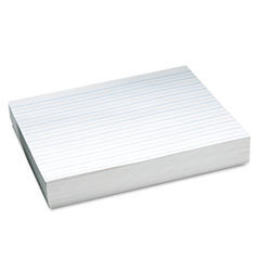 PACON CORPORATION Alternate Dotted 3/4in Ruled Newsprint Paper  11 X 8-1/2  White  500 Sheets/pack; UNIT OF MEASURE: PG
