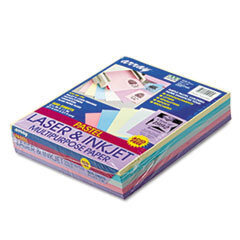 PACON CORPORATION Array Colored Bond Paper  20lb  8-1/2 X 11  Assorted Pastels  500 Sheets/ream; UNIT OF MEASURE: RM