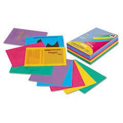 PACON CORPORATION Array Colored Bond Paper  24lb  8-1/2 X 11  Assorted Designer Colors  500/ream; UNIT OF MEASURE: RM