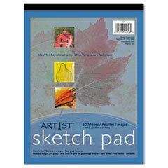 PACON CORPORATION Art1st Sketch Pad  60-Lbs. Heavyweight Drawing Paper. 9in X 12in  50 Sheets; UNIT OF MEASURE: PD