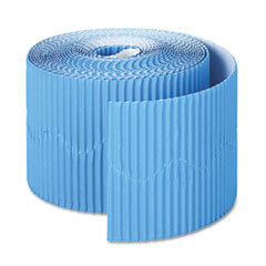 PACON CORPORATION Bordette Decorative Border  2 1/4in X 50' Roll  Brite Blue; UNIT OF MEASURE: RL