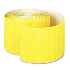 PACON CORPORATION Bordette Decorative Border  2 1/4in X 50' Roll  Canary; UNIT OF MEASURE: RL