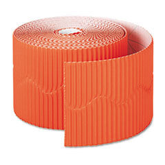 PACON CORPORATION Bordette Decorative Border  2 1/4in X 50' Roll  Orange; UNIT OF MEASURE: RL