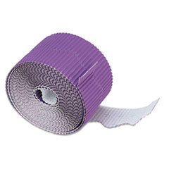 PACON CORPORATION Bordette Decorative Border  2 1/4in X 50' Roll  Violet; UNIT OF MEASURE: RL