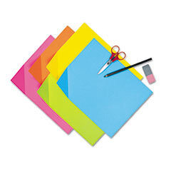PACON CORPORATION Colorwave Super Bright Tagboard  9 X 12  Assorted Colors  100 Sheets/pack; UNIT OF MEASURE: PG