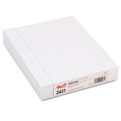 PACON CORPORATION Composition Paper With Red Rule  16 Lbs.  8 X 10-1/2  White  500 Sheets/pack; UNIT OF MEASURE: PG