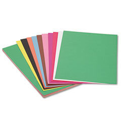 PACON CORPORATION Construction Paper  58 Lbs.  12 X 18  Assorted  50 Sheets/pack; UNIT OF MEASURE: PG