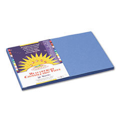 PACON CORPORATION Construction Paper  58 Lbs.  12 X 18  Blue  50 Sheets/pack; UNIT OF MEASURE: PG