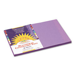 PACON CORPORATION Construction Paper  58 Lbs.  12 X 18  Violet  50 Sheets/pack; UNIT OF MEASURE: PG