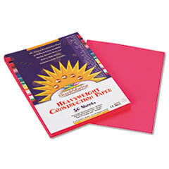 PACON CORPORATION Construction Paper  58 Lbs.  9 X 12  Hot Pink  50 Sheets/pack; UNIT OF MEASURE: PG