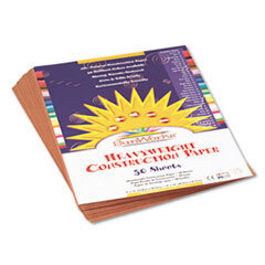 PACON CORPORATION Construction Paper  58 Lbs.  9 X 12  Light Brown  50 Sheets/pack; UNIT OF MEASURE: PG