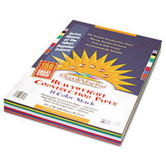 PACON CORPORATION Construction Paper Smart-Stack  58 Lbs.  12 X 18  Assorted  150 Sheets/pack; UNIT OF MEASURE: PG
