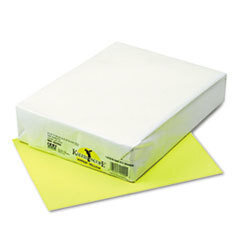 PACON CORPORATION Kaleidoscope Multipurpose Colored Paper  24lb  8-1/2 X 11  Hyper Yellow  500/rm; UNIT OF MEASURE: RM