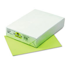 PACON CORPORATION Kaleidoscope Multipurpose Colored Paper  24lb  8-1/2 X 11  Lime  500/ream; UNIT OF MEASURE: RM